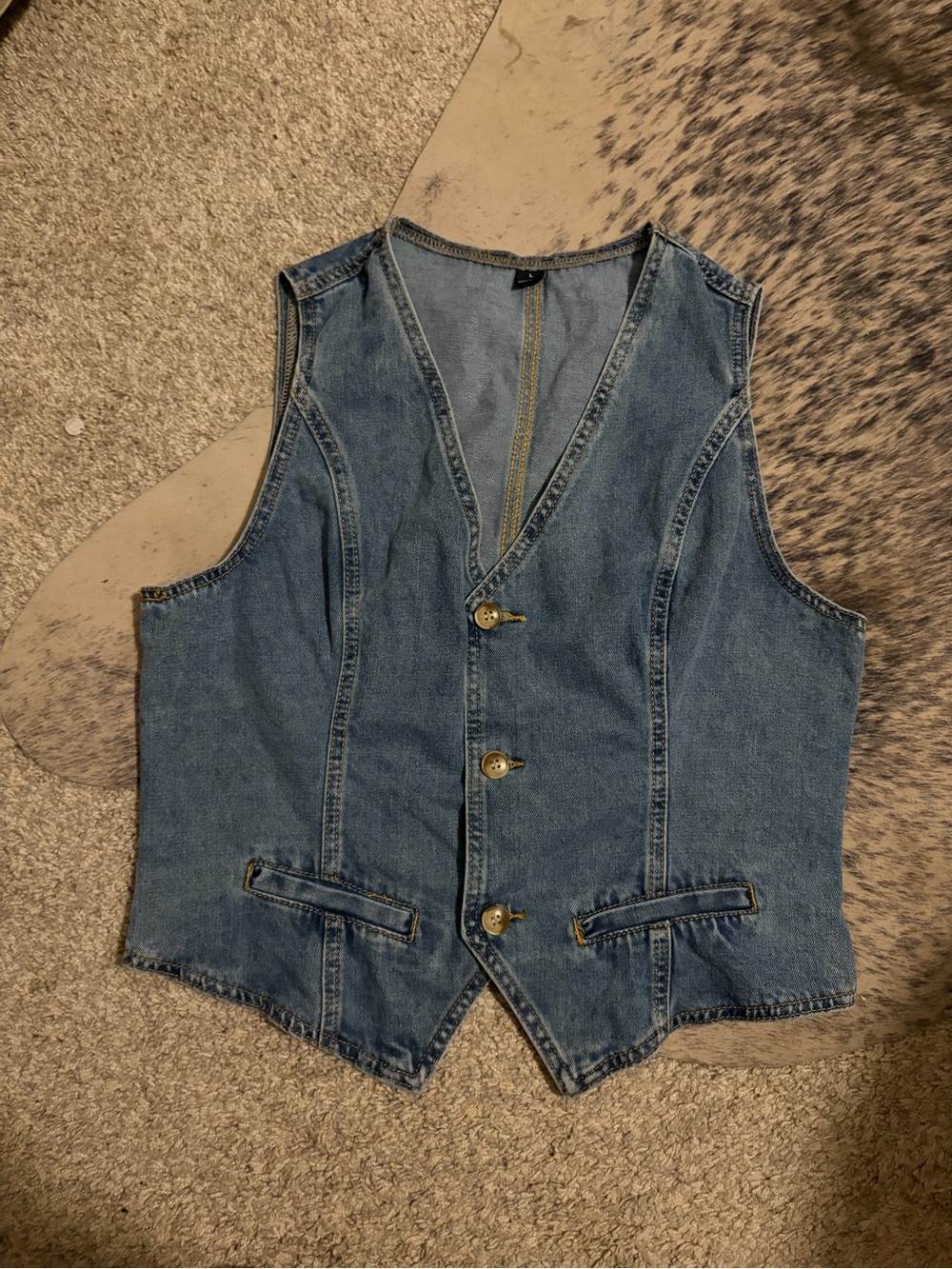 Denim vest from SHEIN size large